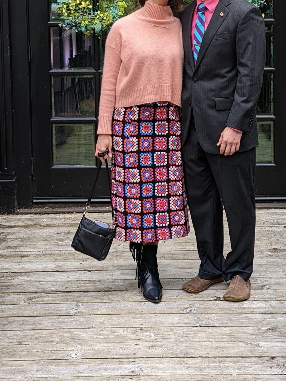 Anthropologie — Women’s Multicolor Crochet-Pattern Maxi Skirt - Picture 4 of 5